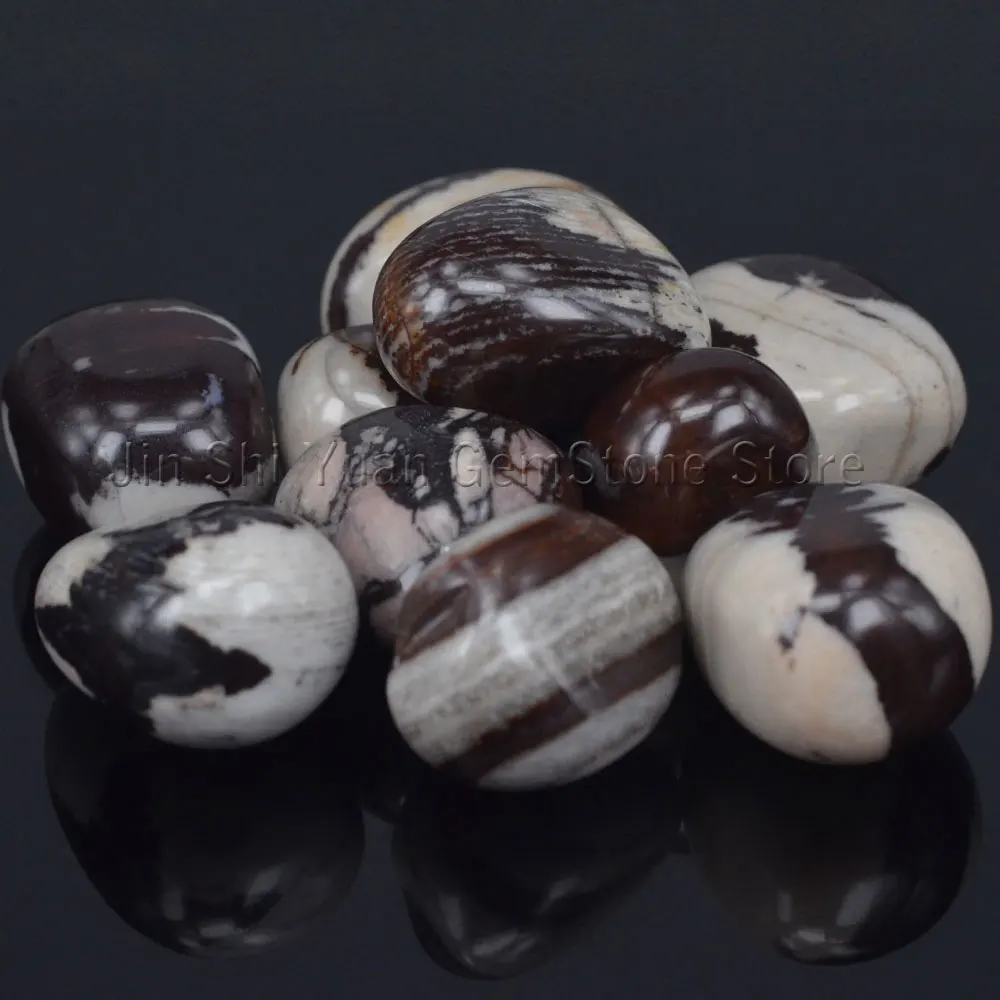 Bulk Tumbled Nguni Jasper Stone Natural Polished Gemstone Supplies for Wicca, Reiki, and Energy Crystal Healing Bulk Tumbled Nguni Jasper Stone Natural Polished Gemstone Supplies for Wicca, Reiki, and Energy Crystal Healing
