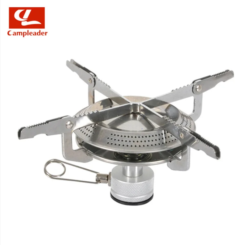 

Outdoor Camping Gas Stoves Equipped with Fire Starter Gas Burners Portable Stainless Steel Outdoor Camp Stove CL143