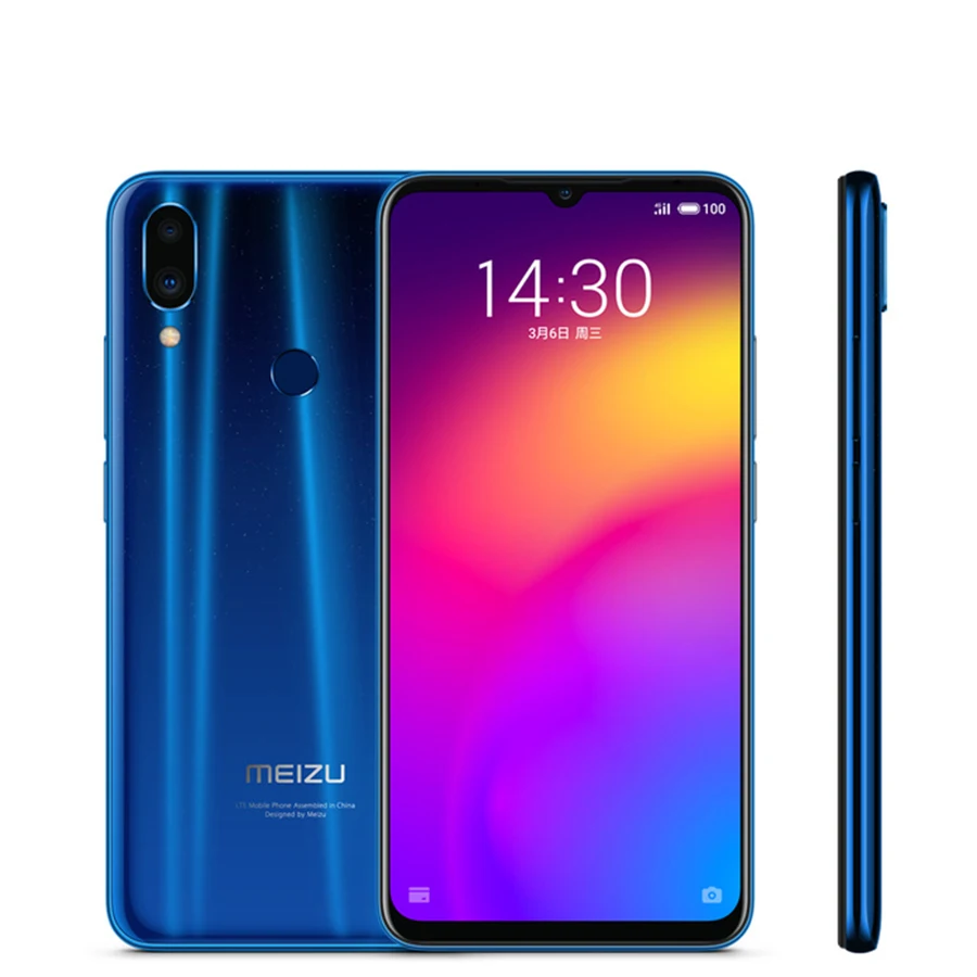 MeiZu Note 9 версия ЕС 4 Гб ОЗУ 64 ПЗУ смартфон 4G LTE 48MP 20MP Face ID Android 0 6 2 дюймов мобильный