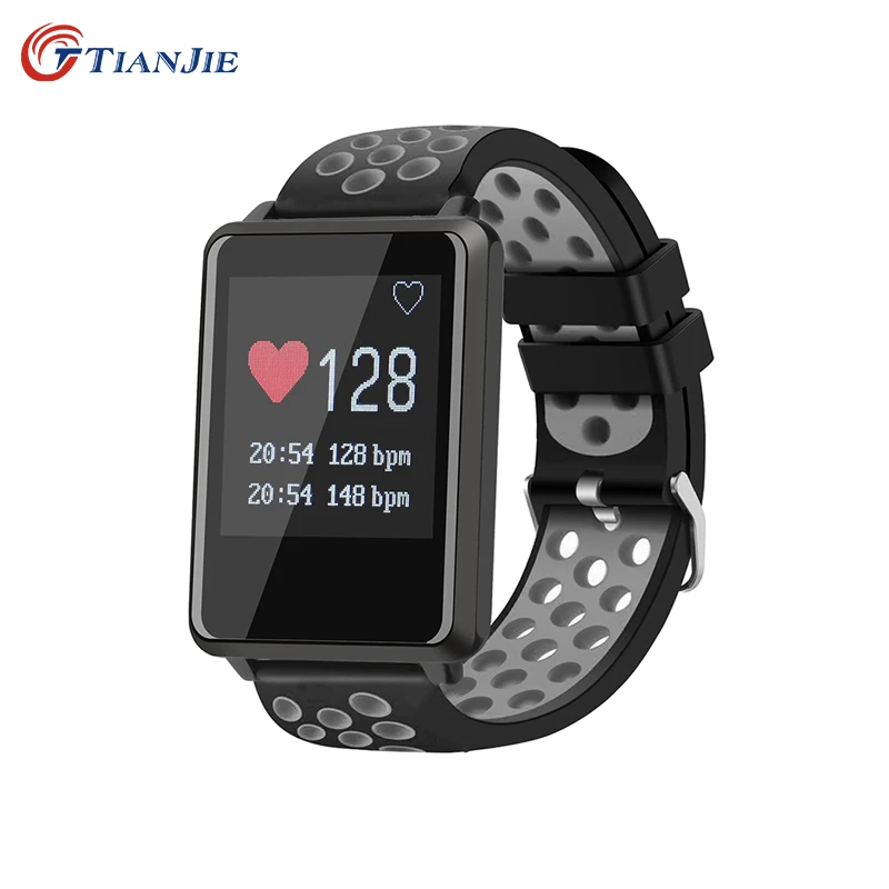

TIANJIE F8 Heart Rate Monitor blood pressure fitness tracker remote control smart bracelet watch for xiaomi huawei iphone oppo