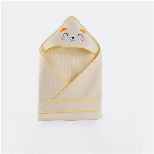 Для получения одеяла для новорожденных теплые поступление одеял хлопка детское одеяло для новорожденных 1 шт./лот dyy-a-60-1p - Цвет: Цвет: желтый