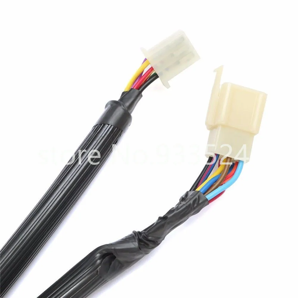 1" 25mm Motorcycle Handlebar Control Switches W/ Wiring Harness For Harley Dyna Softail Sportster 1200 883 V Rod Cruiser -in Covers & Ornamental Mouldings ...