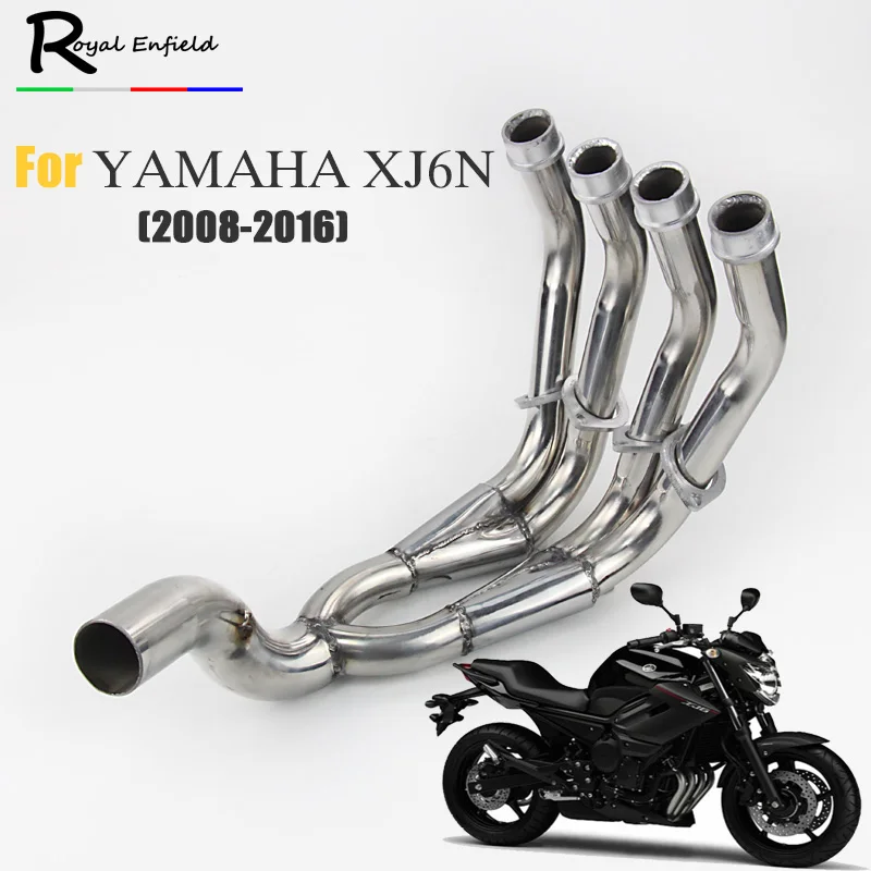 yamaha xj6 exhaust system
