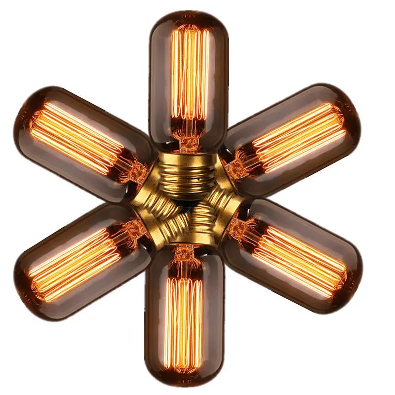 

Top Quality E27 40W Vintage Antique Retro Edison Style Carbon Filament Bulb Light 110V Edison Incandescent Lamp
