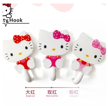 

(10 Pairs/Lot)Beautiful Bokwnot Mini Size Hook Hangers For Bathrooms Wall Hanger Liveing Room With Retail Pack