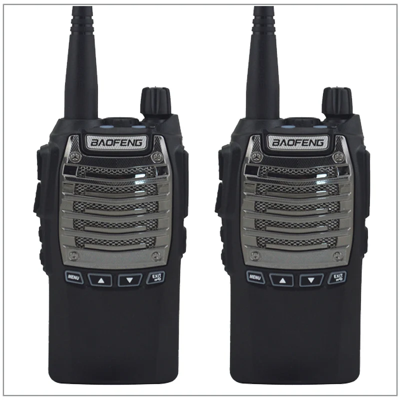 2 Pz/Lotto Baofeng Radio Uv-8D Walkie Talkie Uhf Ricetrasmettitore Radio Di Prosciutto Baofeng Uv8D 5Watt 16 Canali Fm Portatile A Due-Way Radio