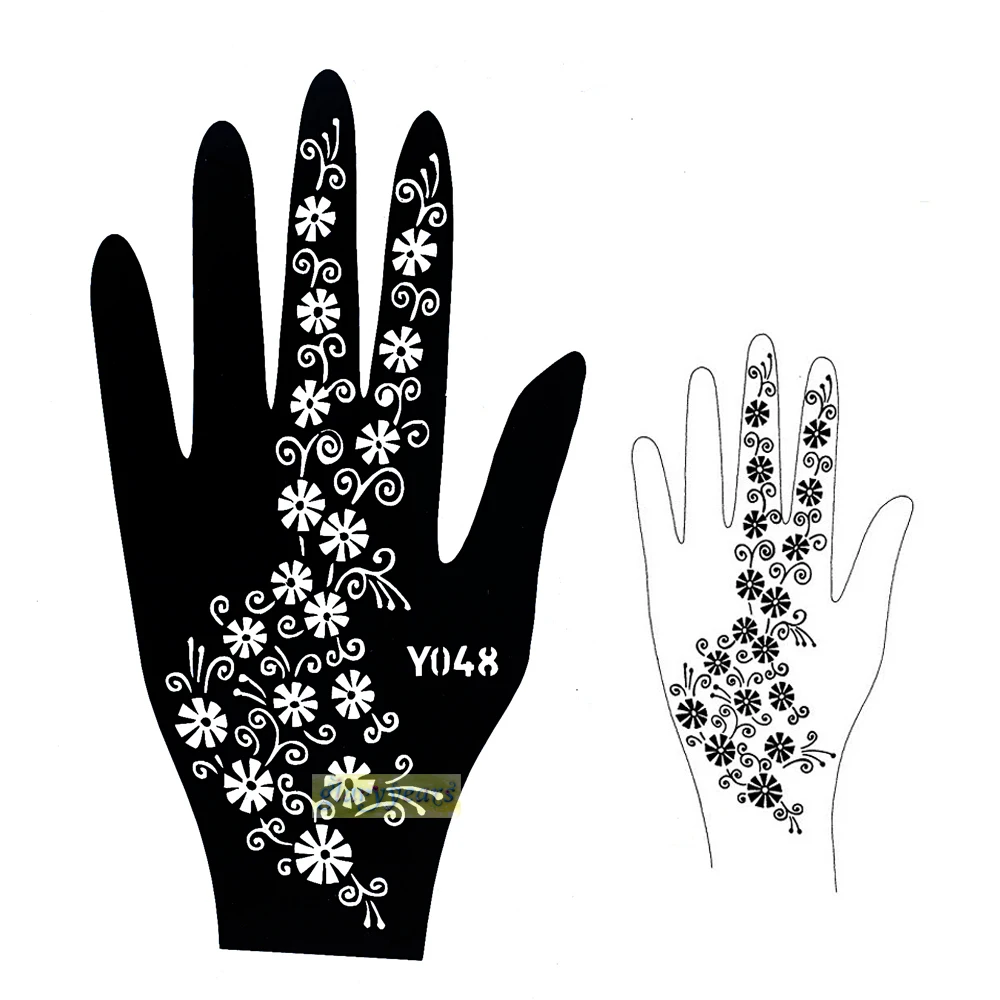 1 шт. водостойкая татуировка для женщин|stencil tattoo|stencil brushstencil nail |