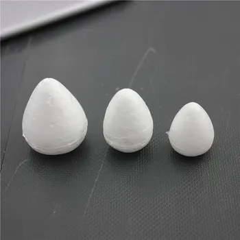 

50pcs Modelling Polystyrene Styrofoam Foam ball White Craft Balls For DIY Christmas Party Decoration Supplies Gifts