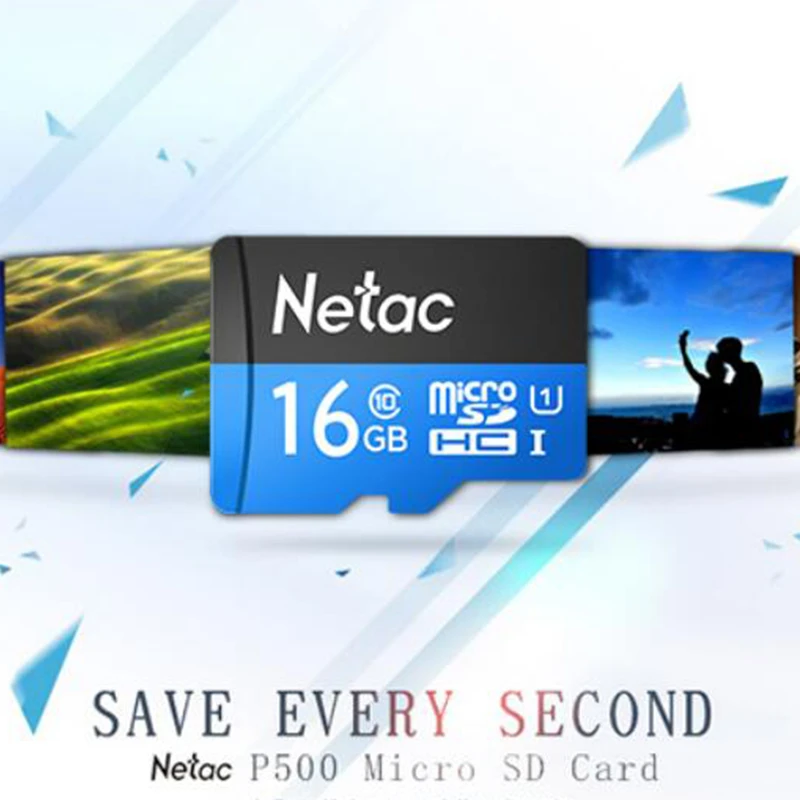 Netac P500 16G 32 ГБ 64 128 г карта памяти класса 10 TF карты флэш Micro SD хранения данных высокой