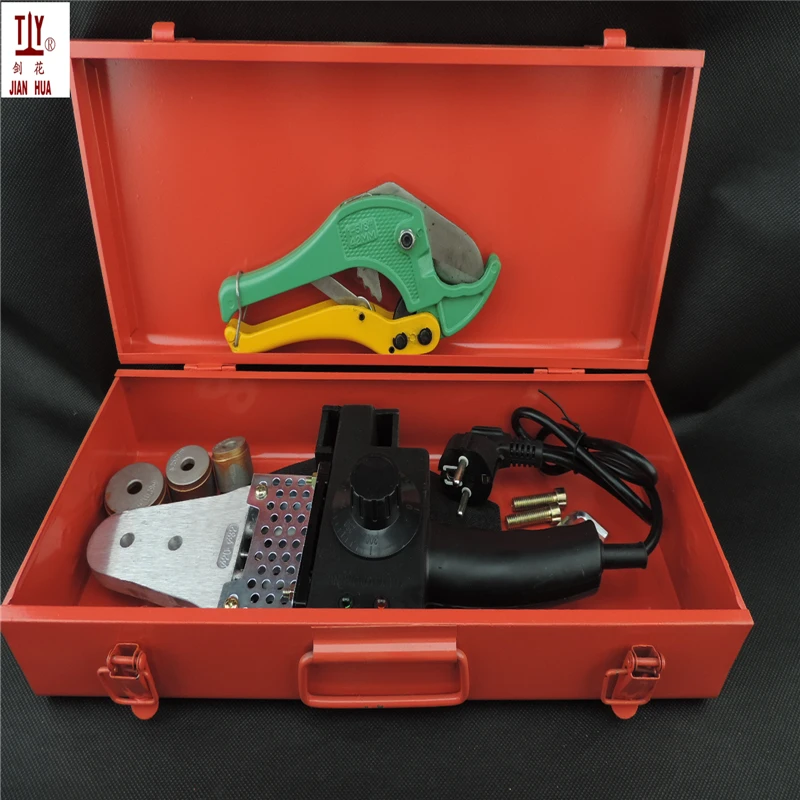 

pvc welding machine20-32mm With Metal Box And 42mm Cutter PPR Welding Machine 600W Temperature Controled ppr-plastic pipe welder