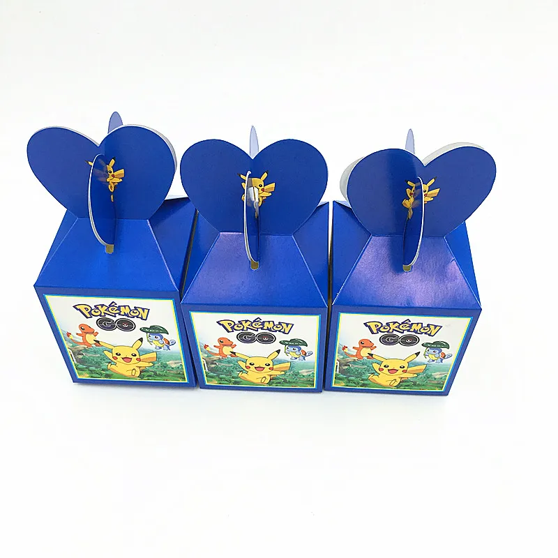 Buy 6pcs Pokemon Go theme candy boxes baby shower