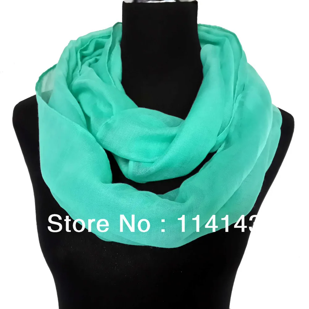 

10pcs/lot Fashion Solid Plain Color Infinity Scarf Loop Circle Cowl Scarves Accessories Gift Soft Lightweight, Free Shipping
