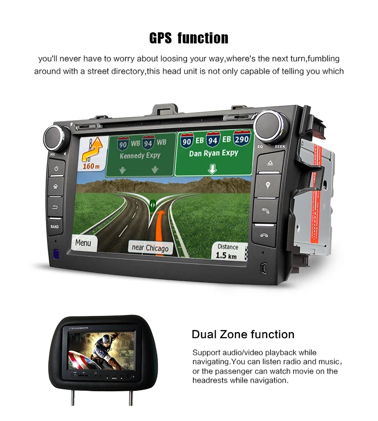 Perfect Eunavi 2 din 8 inch car dvd player radio 2din gps navigation for Toyota Corolla 2008 2009 2010 2011 stereo in dash with usb swc 6 Perfect Eunavi 2 din 8 inch car dvd player radio 2din gps navigation for Toyota Corolla 2008 2009 2010 2011 stereo in dash with usb swc 6