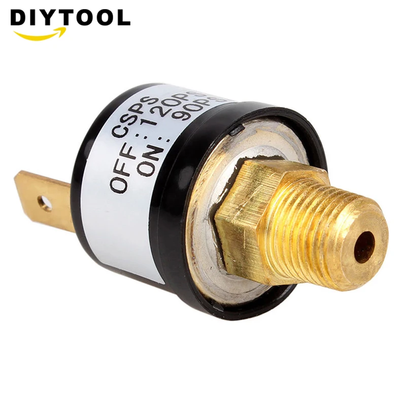 

Durable Air Compressor Pressure Control Switch Valve Heavy Duty 90 PSI -120 PSI