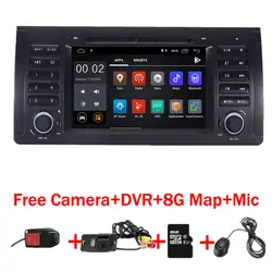 В наличии 7 "HD ips Android 8,1 автомобилей Радио dvd для BMW E53 X5 gps навигатор с Wi-Fi 3g Bluetooth Радио руль Управление