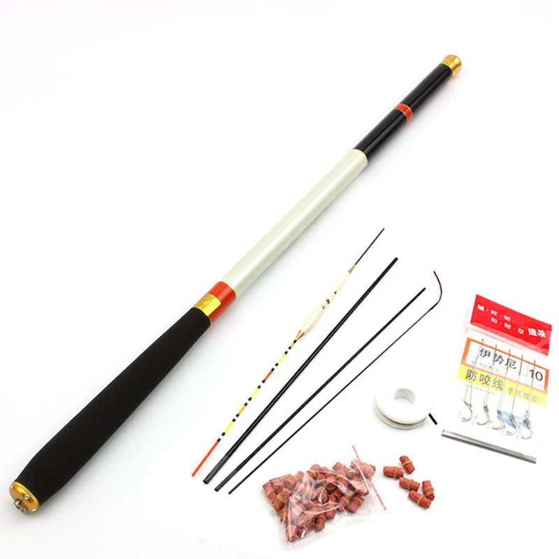 

High quality Carbon fiber fishing feeder rod telescopic pole spinning ultra light fish fishing rods stream carp rod 2.1-5.4m
