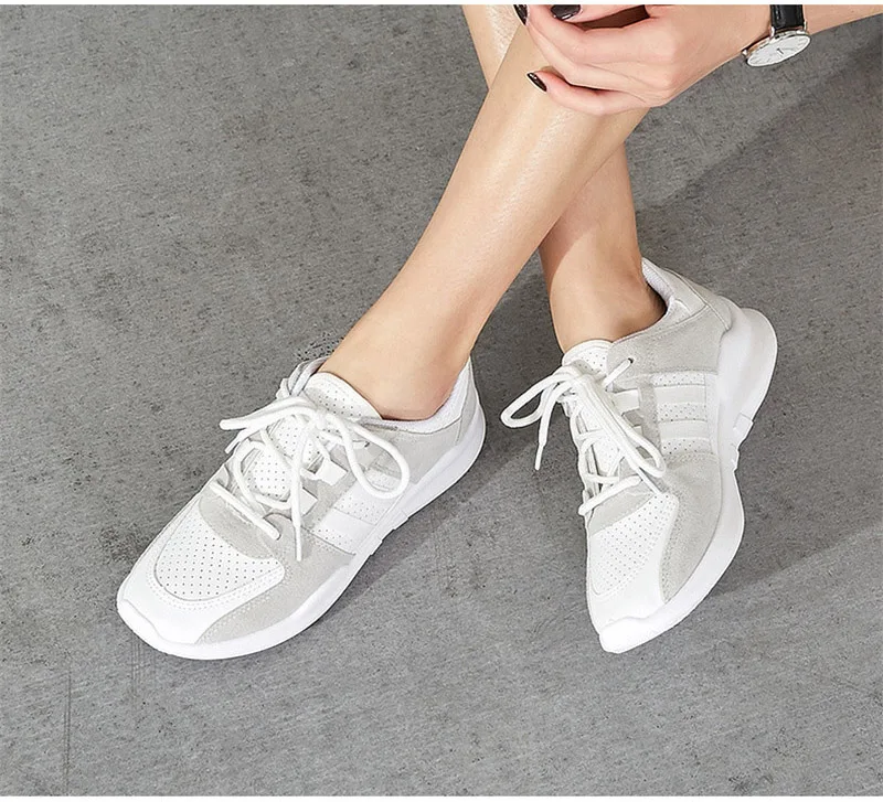 Summer Autumn Breathable Casual Shoes Woman Sneakers Fashion Light Women Flats Platform Shoes Korean Style Lady Chaussures Femme (6)
