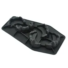 VampireTeeth льда лоток DIY Мороженое Эскимо Плесень Силиконовый поднос фруктовый лед куб мороженого барная Питьевая аксессуары W2