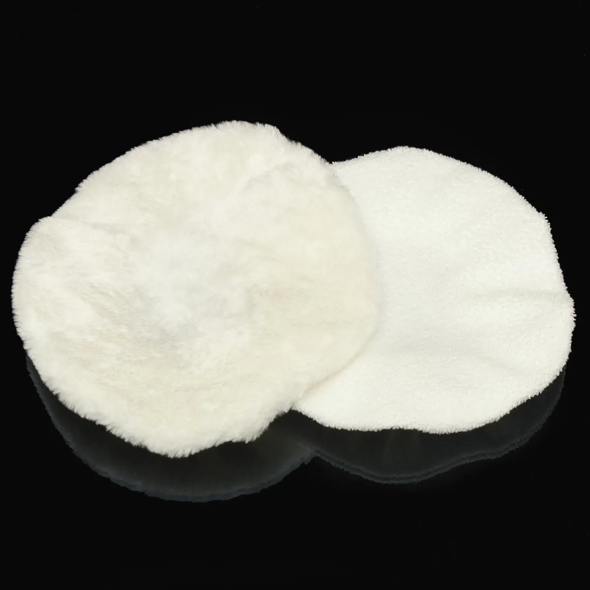 pads polishing inch car 5 Wool Buffer 9 Soft Auto Pads Polishing Car 2Pcs For Bonnet