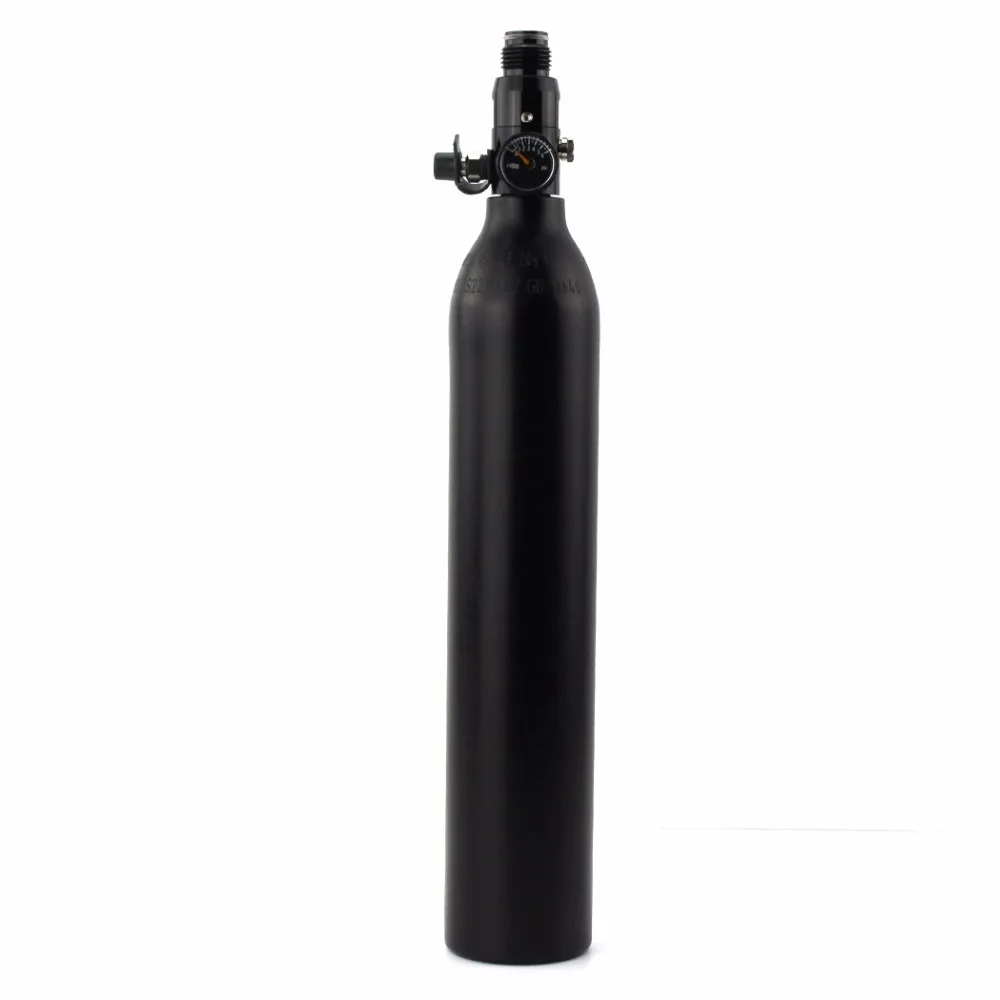 

PCP Paintball Airsoft Air Pump Tank 0.45L M18x1.5 HPA Cylinder with Regulator 450CC 300bar 4500psi Bottle 4500psi Inlet Pressure