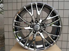 19/20 inch 5×120.7 Black Chrome wheel rims W591
