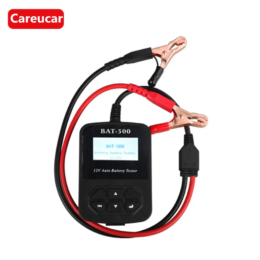 Автомобильный тестер аккумуляторной батареи Careucar BAT 500 12 В с портативным дизайном