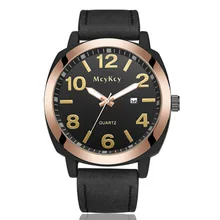 Mens Watches Top Luxury Brand Sports Calendar Watch Men Military Leather Quartz-watch Waterproof Male Clock Relogio Masculino Mens Watches Top Luxury Brand Sports Calendar Watch Men Military Leather Quartz-watch Waterproof Male Clock Relogio Masculino