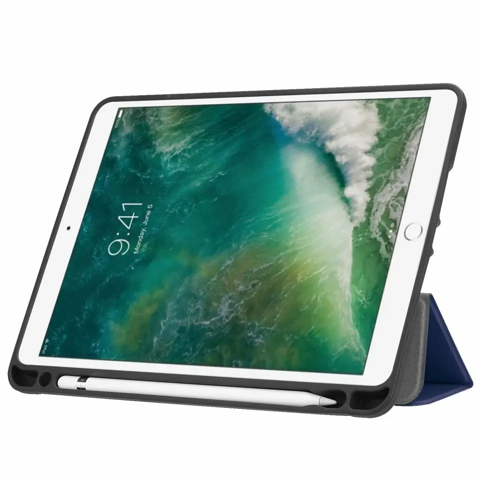 Умный Карандаш Чехол для Apple Новый iPad 9,7 2017 2018 iPad Air 1 2 5 6 5th 6-го поколения Магнитный кожаный чехол для сна