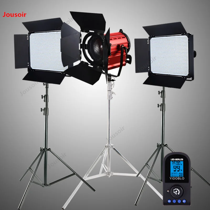 

LED200W+E1080 Spotlight Micro Movie Shooting Portrait Interview Movie Shooting Set CD50 T07