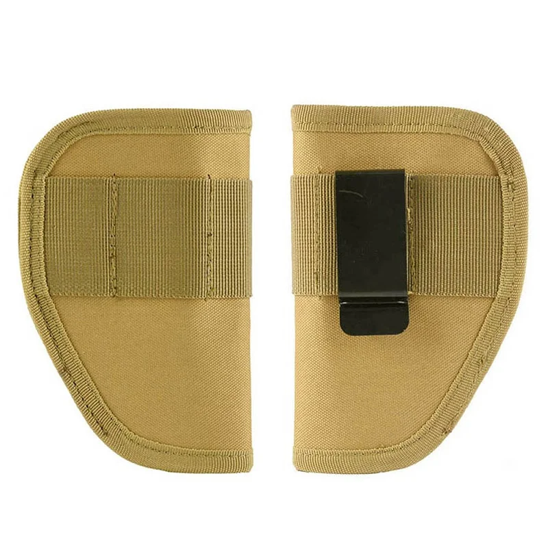

S M Size Exquisite Concealed Belt Gun Holster Holster For All Compact Subcompact Pistols Black Hunting Accessories