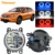 Buildreamen2 Auto H11 HA CONDOTTO LA Lampadina Della Luce di Nebbia Kit Luce di Angelo Occhio DRL Daytime Corsa e Jogging 4000LM 12 V Per Subaru XV 2013 2014 2015 2016