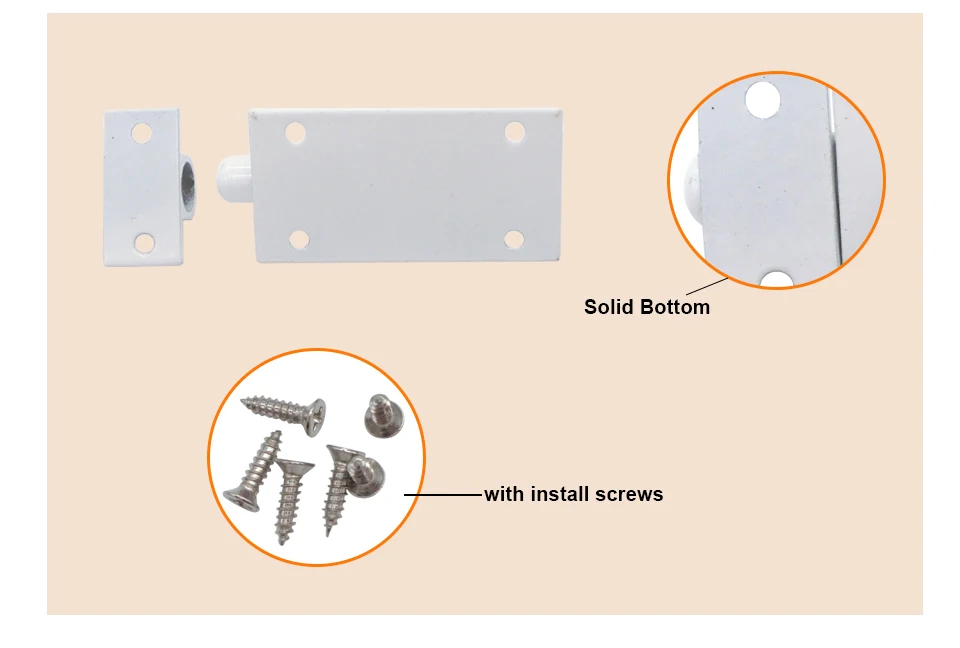 4 шт. шпингалет 2/3/4/5/6/8 дюймов дверь из алюминиевого сплава защелка белая дверная защелка-Болт замка для на домашние ворота безопасности