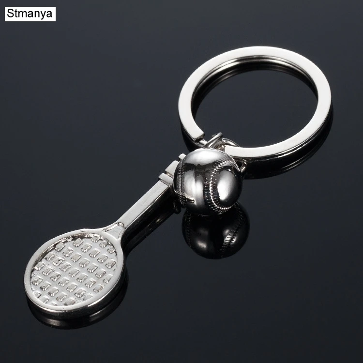TennisRacketKeychainHotSaleMinitennisracketKeychainKeyring