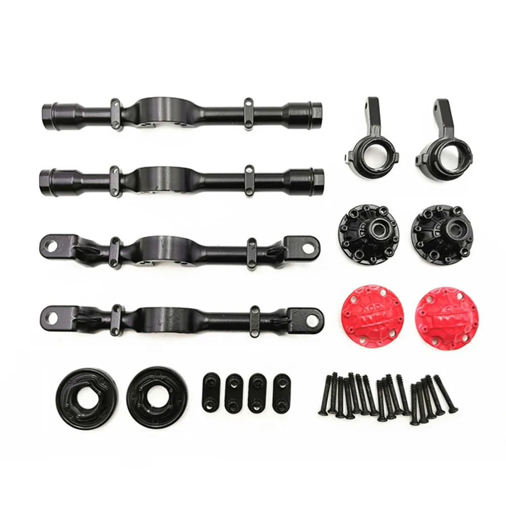 

Vehicle Sturdy Professional RC Car Gear Bridge Axle Front Practical Pickup Replacement Part Durable Metal Spare For WPL B1 B14