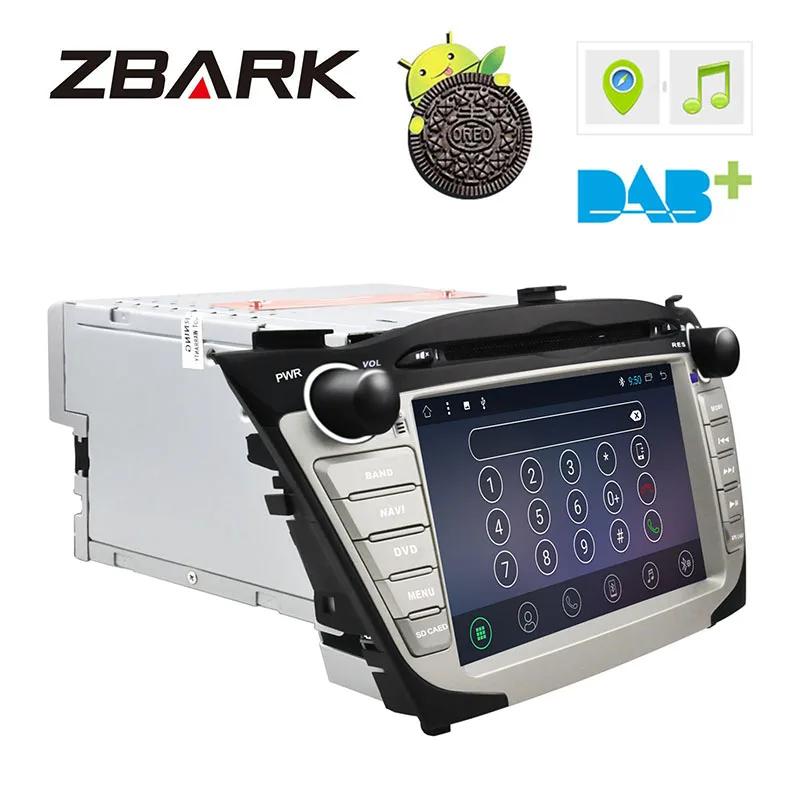 Sale 7" Android 8.1 Oreo OS Car DVD Multimedia GPS Radio for Hyundai Tucson 2009-2015 & Hyundai ix35 2009-2015 YHIX35A 1