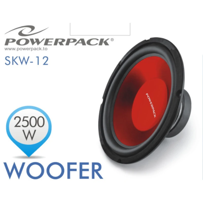 12 дюймовый автомобильный аудио стерео Динамик бас 4Ohm 2500W Супер Мощность