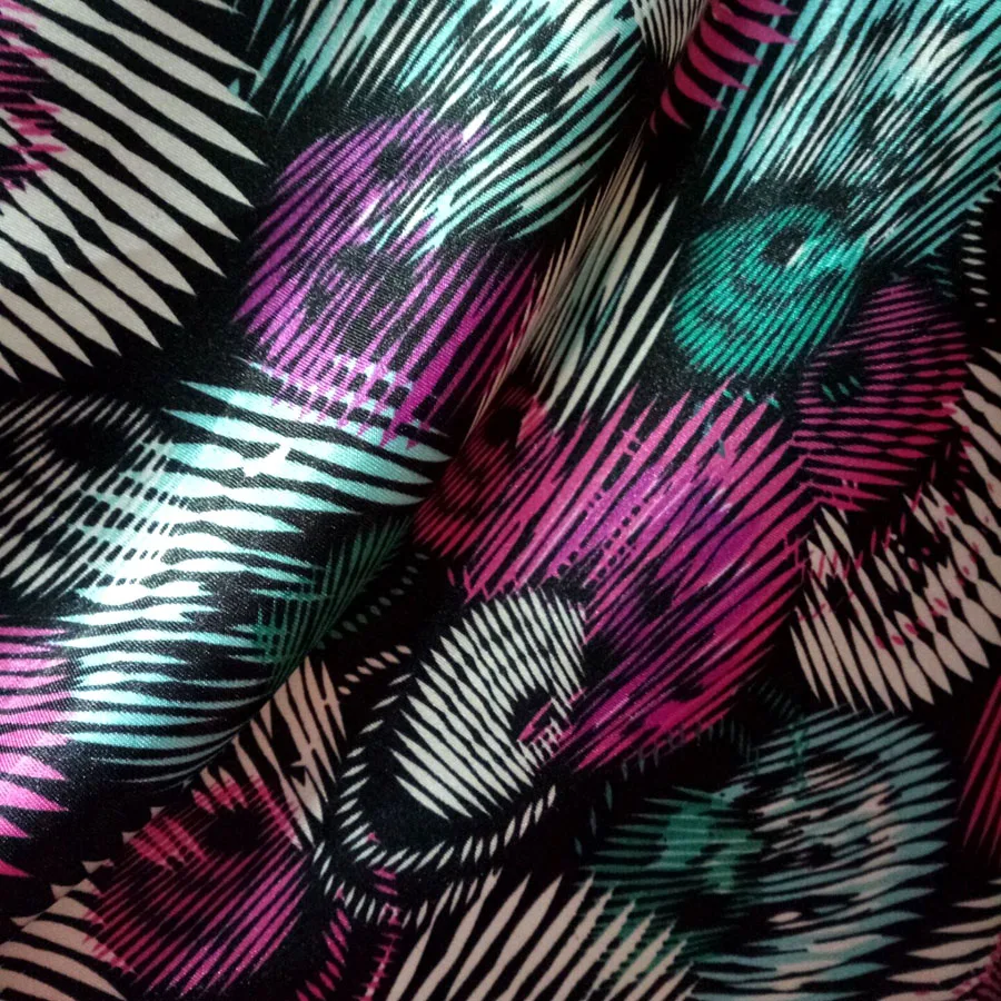 Атласная ткань Глянцевая Шармез абстрактный принт атласная ткань 100 см* 150 см полиэстер Тильда Цветочные атласные ткани 1 метр