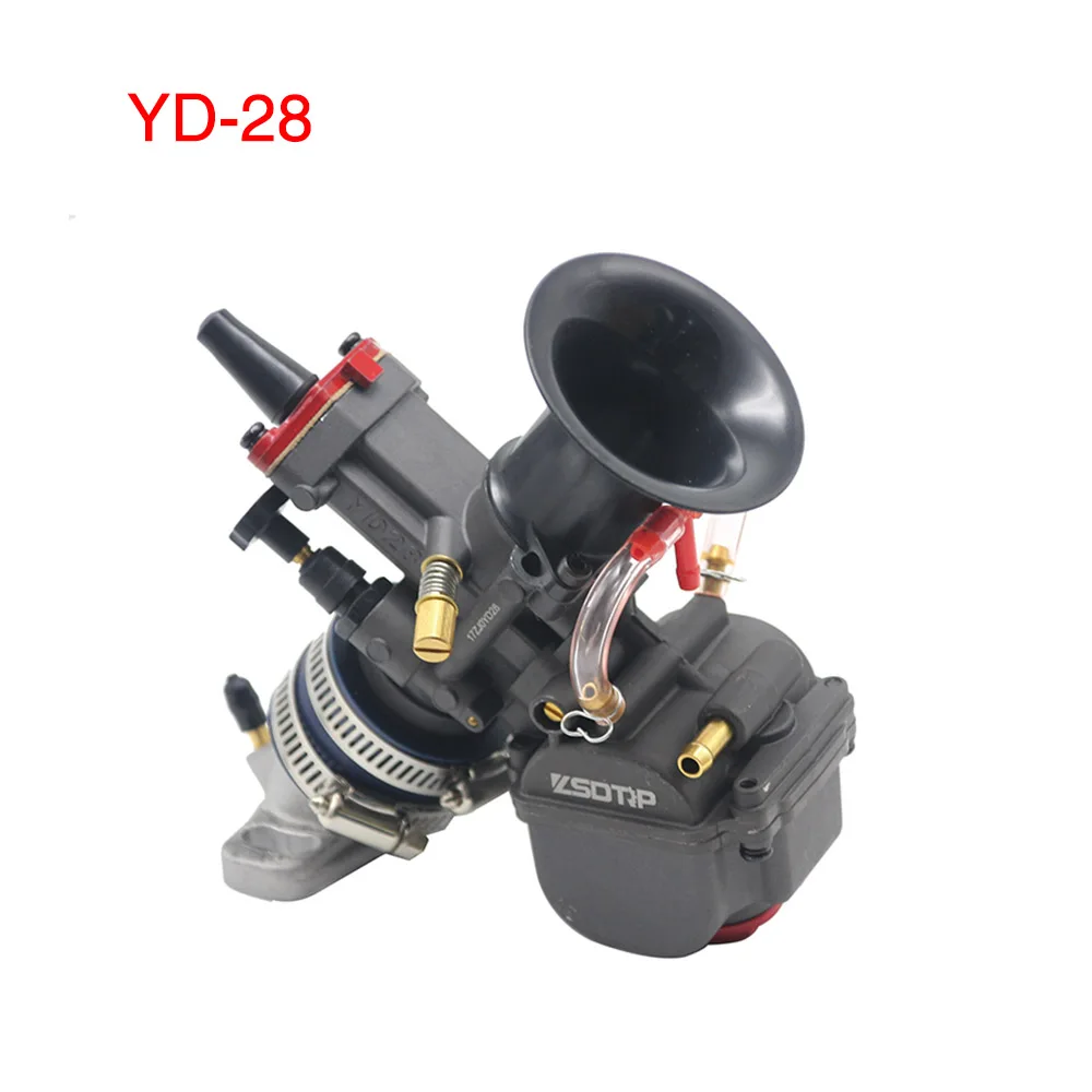 ZSDTRP YD-28mm 30 мм мотоцикл Карбюратор с силовой струей для ATV багги Quad Go Kart Dirt Bike мотогонок Psrts скутер - Цвет: YD-28