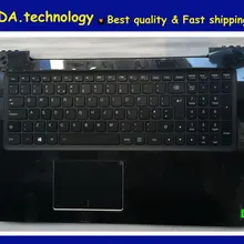 Wellendorff Новая/оригинальная подставка для рук для ноутбука lenovo ideapad U530 U530P-IFI верхняя крышка Британская клавиатура сенсорная панель с подсветкой
