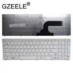 GZEELE Новый Белый США Макет Клавиатура для ноутбука Asus X75VD1 X75VD X54H X54HY X54HR Z54 N73JG N73JQ N73SM N73SV A52D a52DE