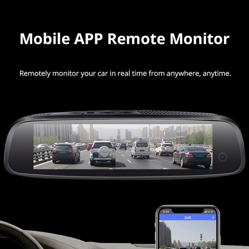 E09 7 84 дюймов 4G Автомобильная камера зеркало Android Gps Dvr с двумя камерами s Wifi Dash Cam Adas