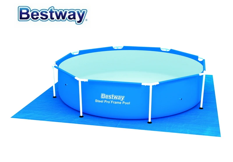 58000 Bestway 274x274 см плотным защитным подушка для над землей бассейн/первый ткань/вниз коврик/нижняя ткань для бассейна B31