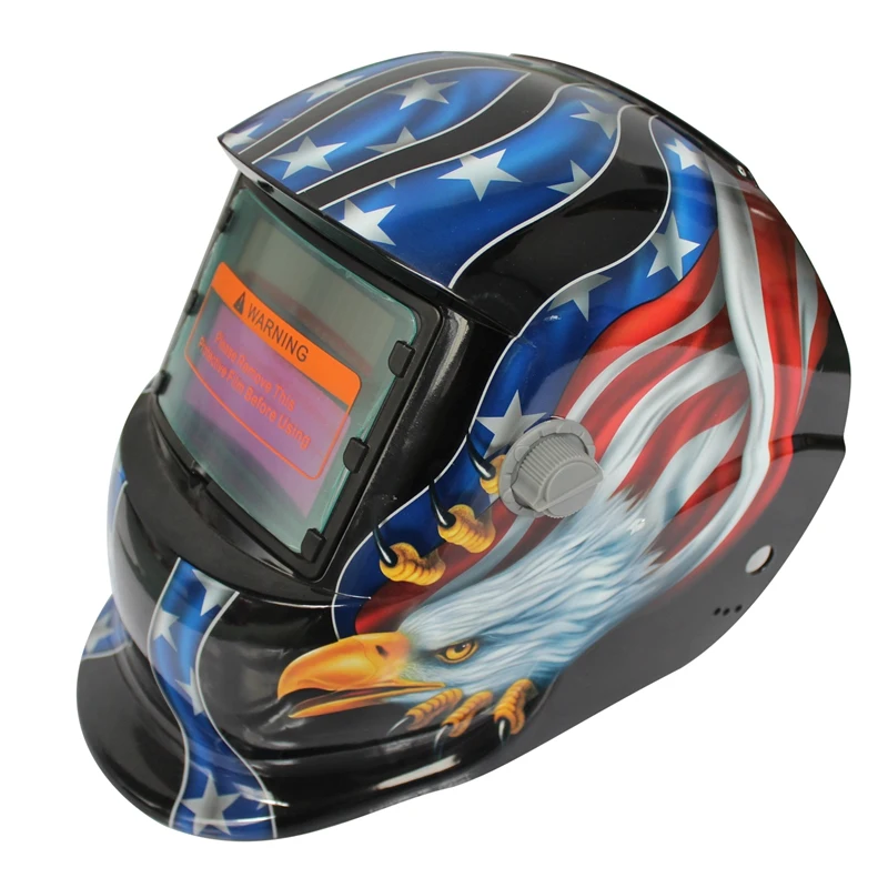 

BMBY 2018 New Pro Solar Welder Mask Auto-Darkening Welding Helmet Pattern Eagle
