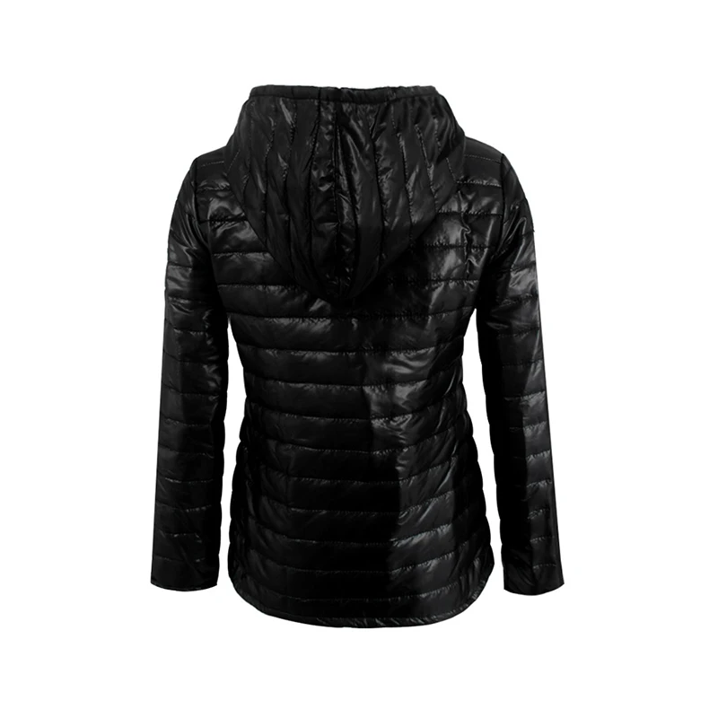 Women's Long Sleeve Hooded Jacket Ladies Slim Winter Warm Coat Outwear Overcoat