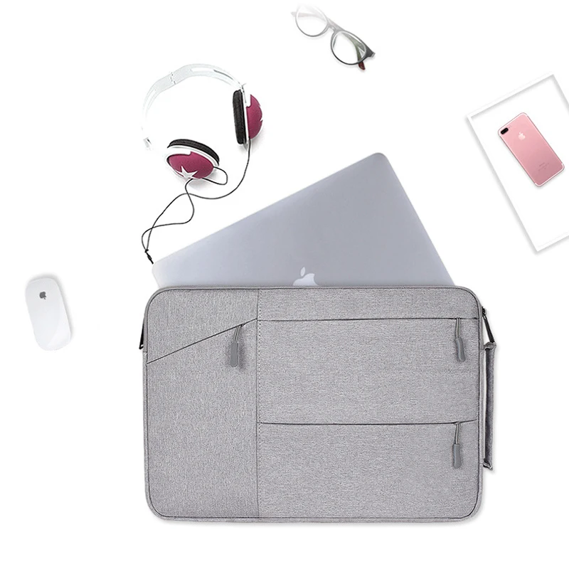 Непромокаемая Женская Мужская сумка для ноутбука 13,3 15,4 "чехол для Macbook Air 13 15 сумка 11 12 14 Macbook Pro 15 touch bar рукав с ремешком
