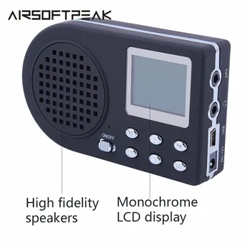 

Outdoor Hunting Decoy Bird Caller Bird Sound Loudspeaker Amplifier Predator MP3 Player Bird Trap for Hunting No Remote Control