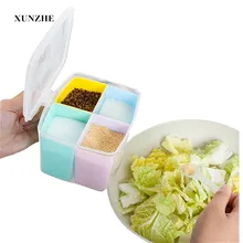 Xunzhe Кухня приправ Бутылка Приправа Коробки банки с ручкой Кухня контейнер для хранения