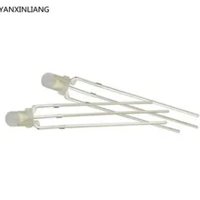 10 шт. двойной цвет Led 3 мм зеленый и красный общий катод 3 контакта 3p