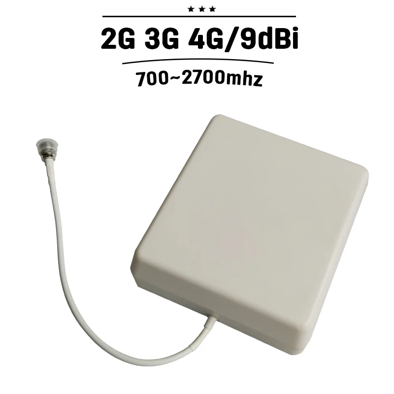Усилитель сигнала сотового телефона Lintratek Five Band 2G 3G 4G 800 900 1800 2100 2600 МГц комплект