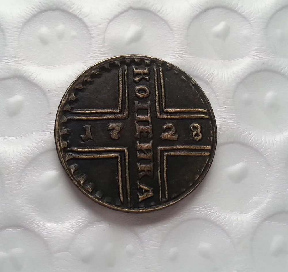 

1728 Russia KOPEK Copy Coin commemorative coins-replica coins medal coins collectibles
